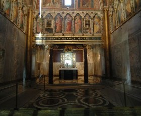 La Scala Santa e la Cappella del Sancta Sanctorum (ingresso riservato)