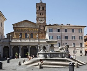 La Basilica di Santa Maria in Trastevere