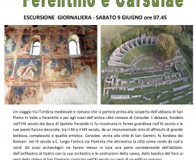 Ferentillo e Carsulae - Escursione giornaliera